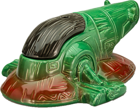 Star Wars Boba Fett's Starship Punch Bowl Set Tiki Mug  View 7