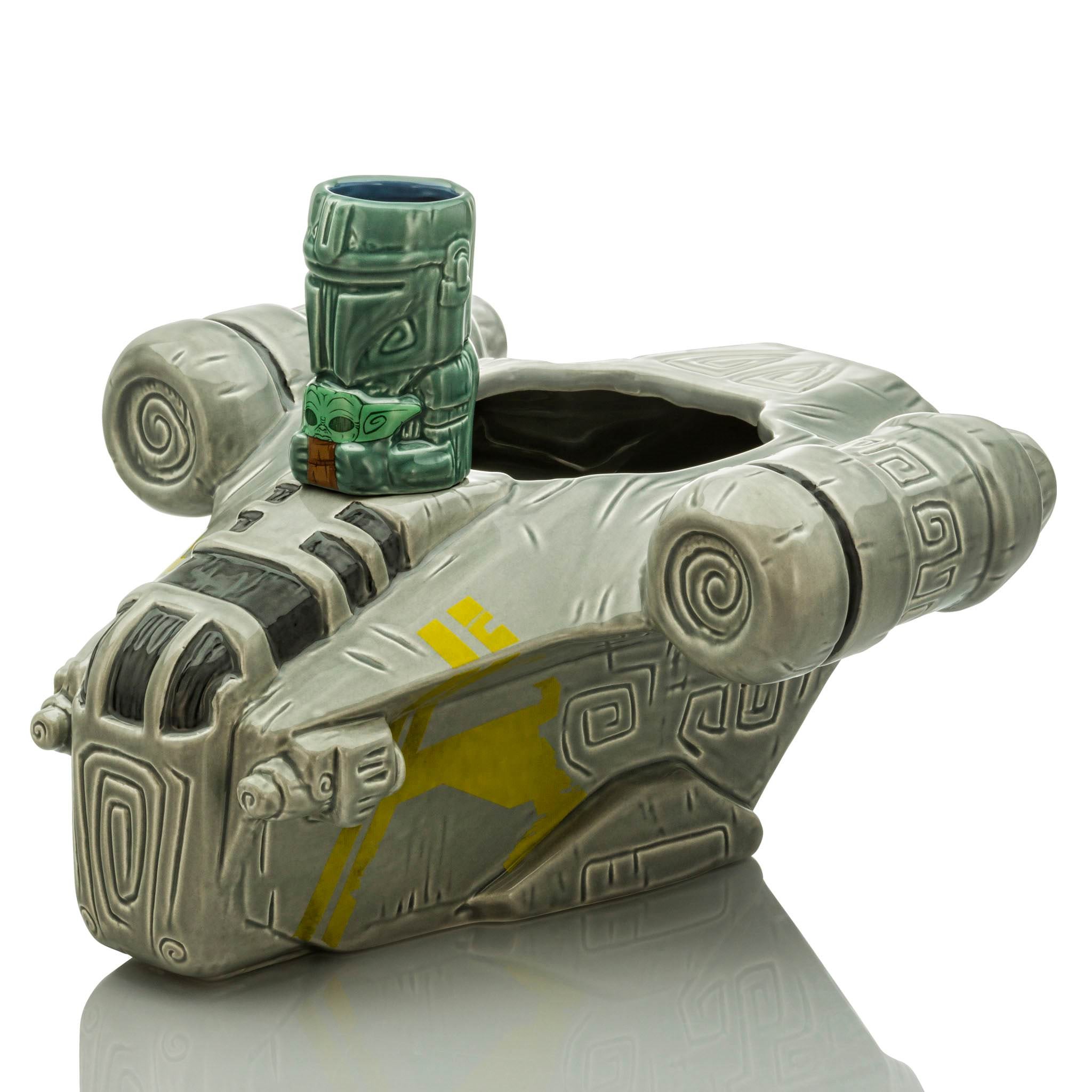 Star Wars Razor Crest Punch Bowl Set Tiki Mug  View 5