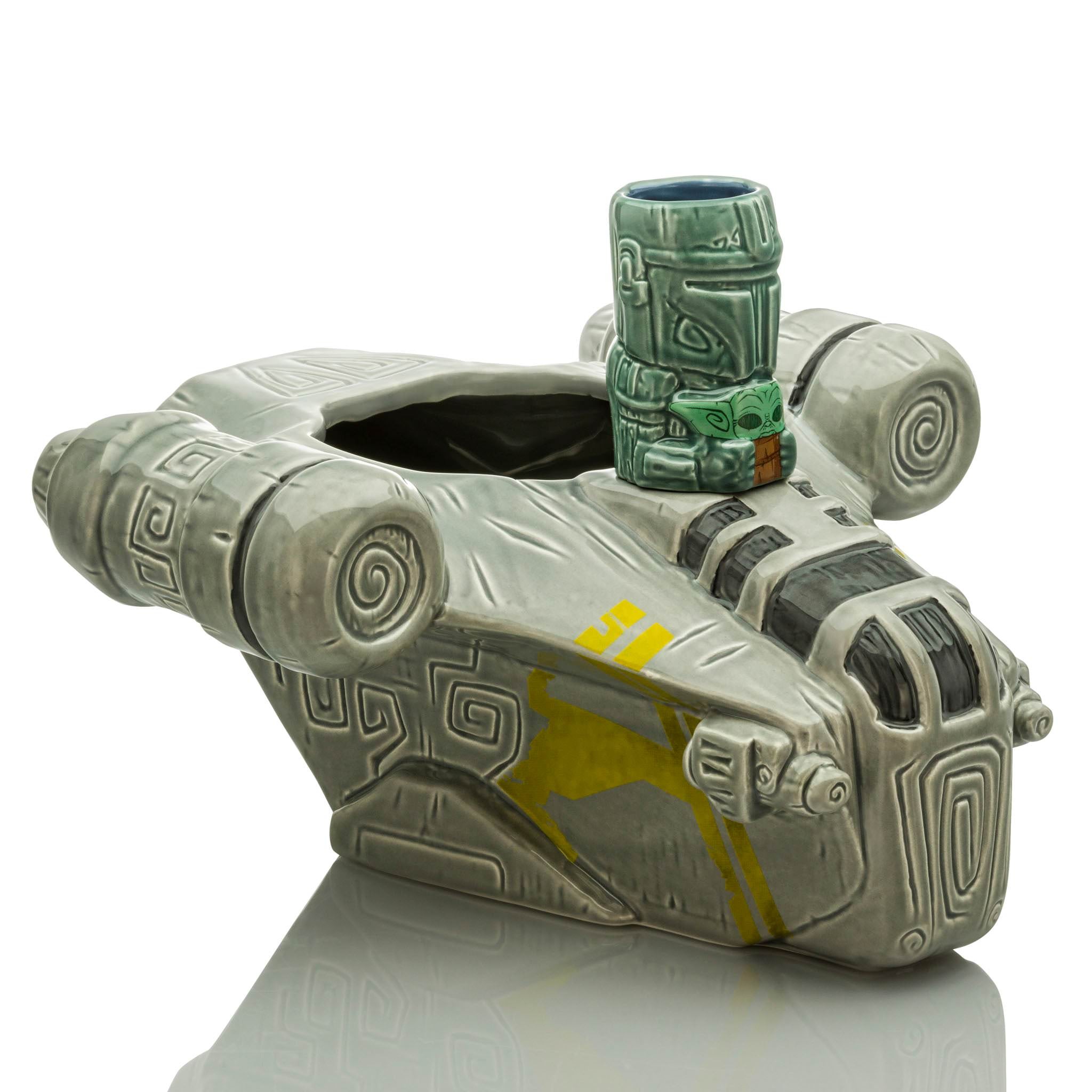 Star Wars Razor Crest Punch Bowl Set Tiki Mug  View 6