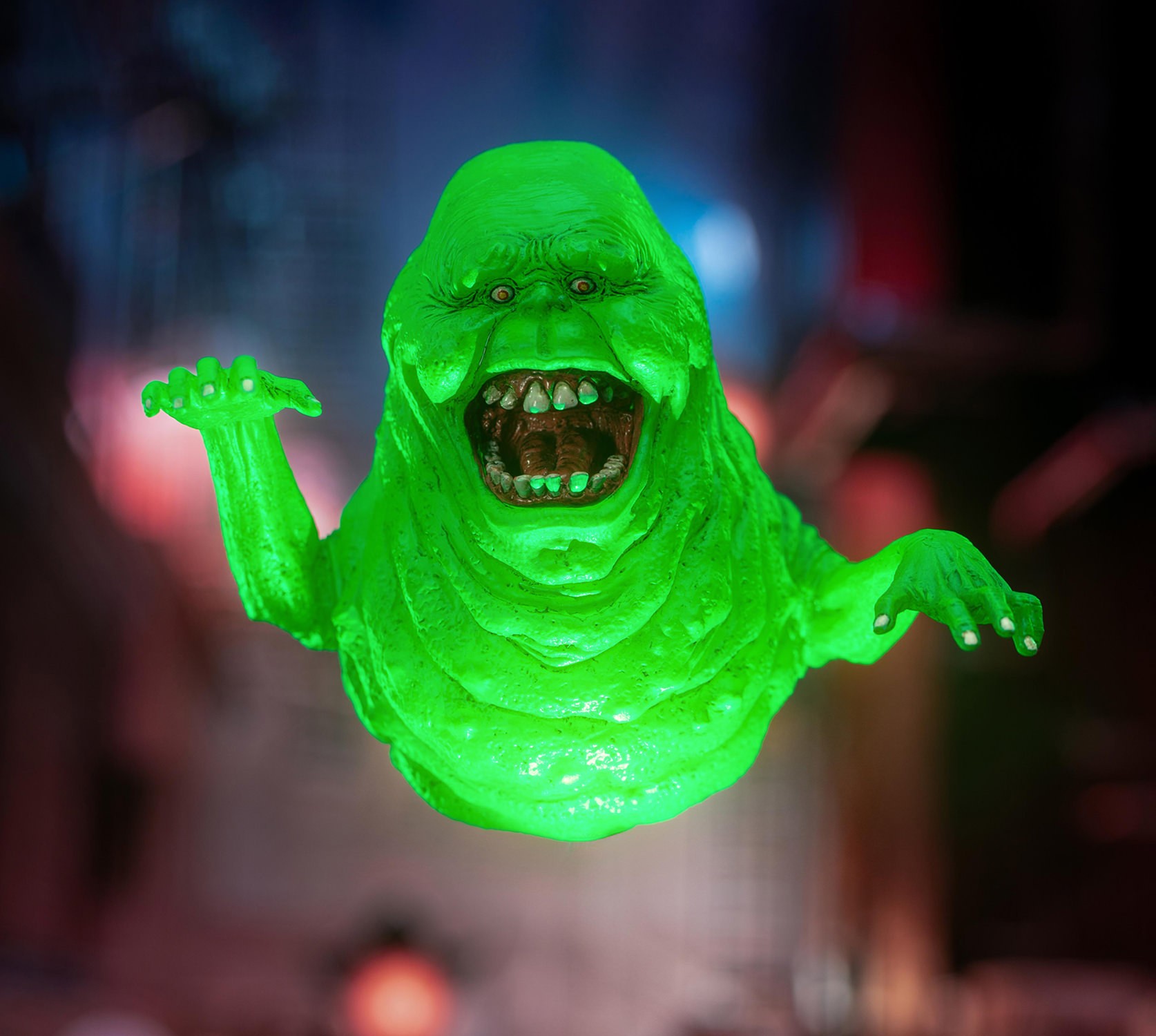 Ghostbusters Slimer 2.0 Collectible Figure  (Prototype Shown) View 1