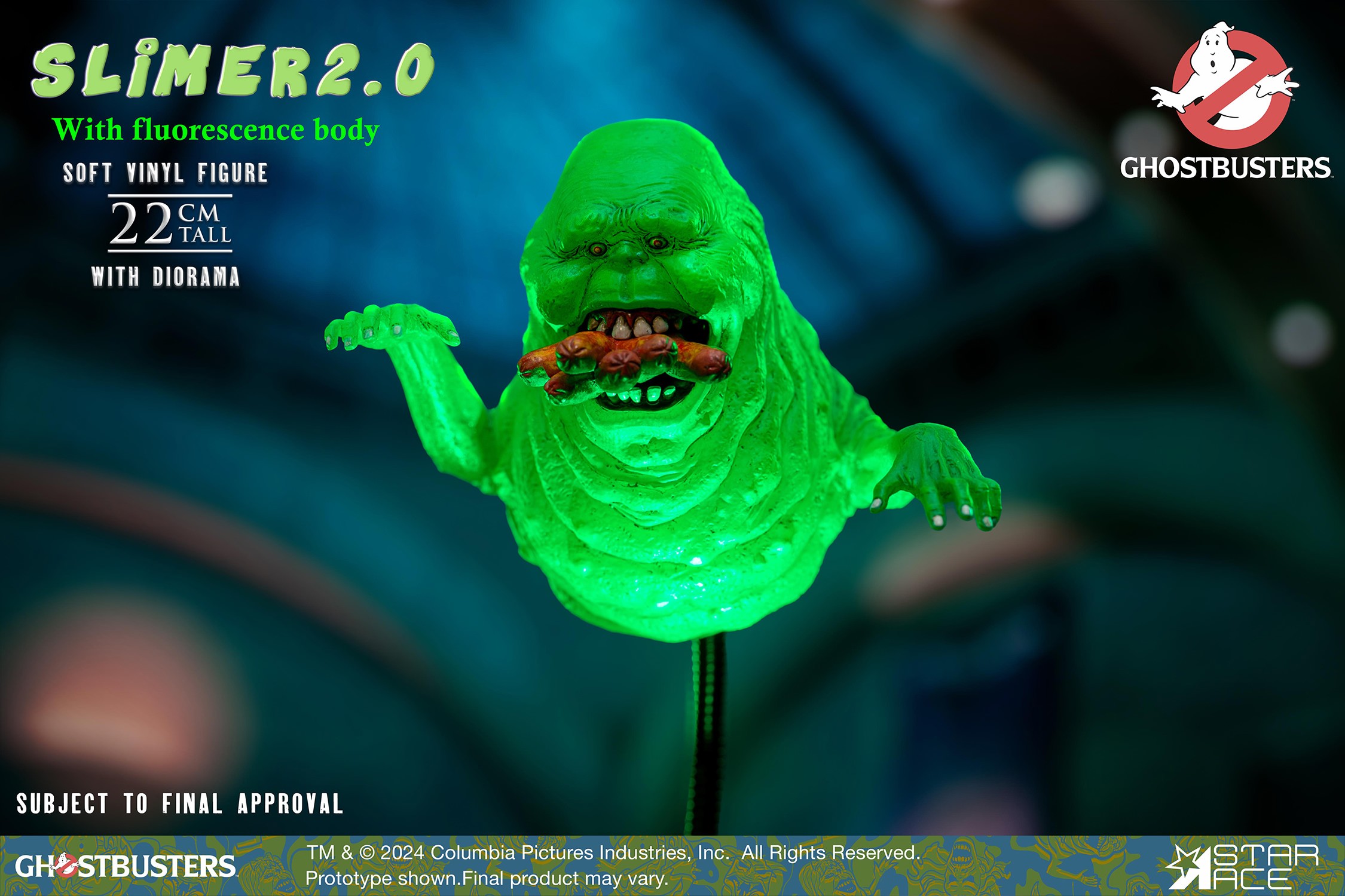 Ghostbusters Slimer 2.0 Collectible Figure  (Prototype Shown) View 5