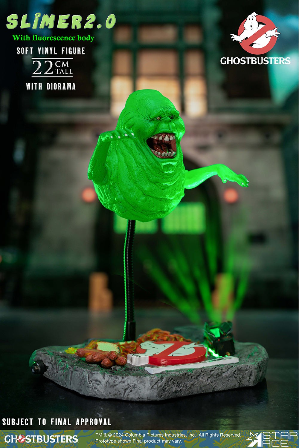 Ghostbusters Slimer 2.0 Collectible Figure  (Prototype Shown) View 7