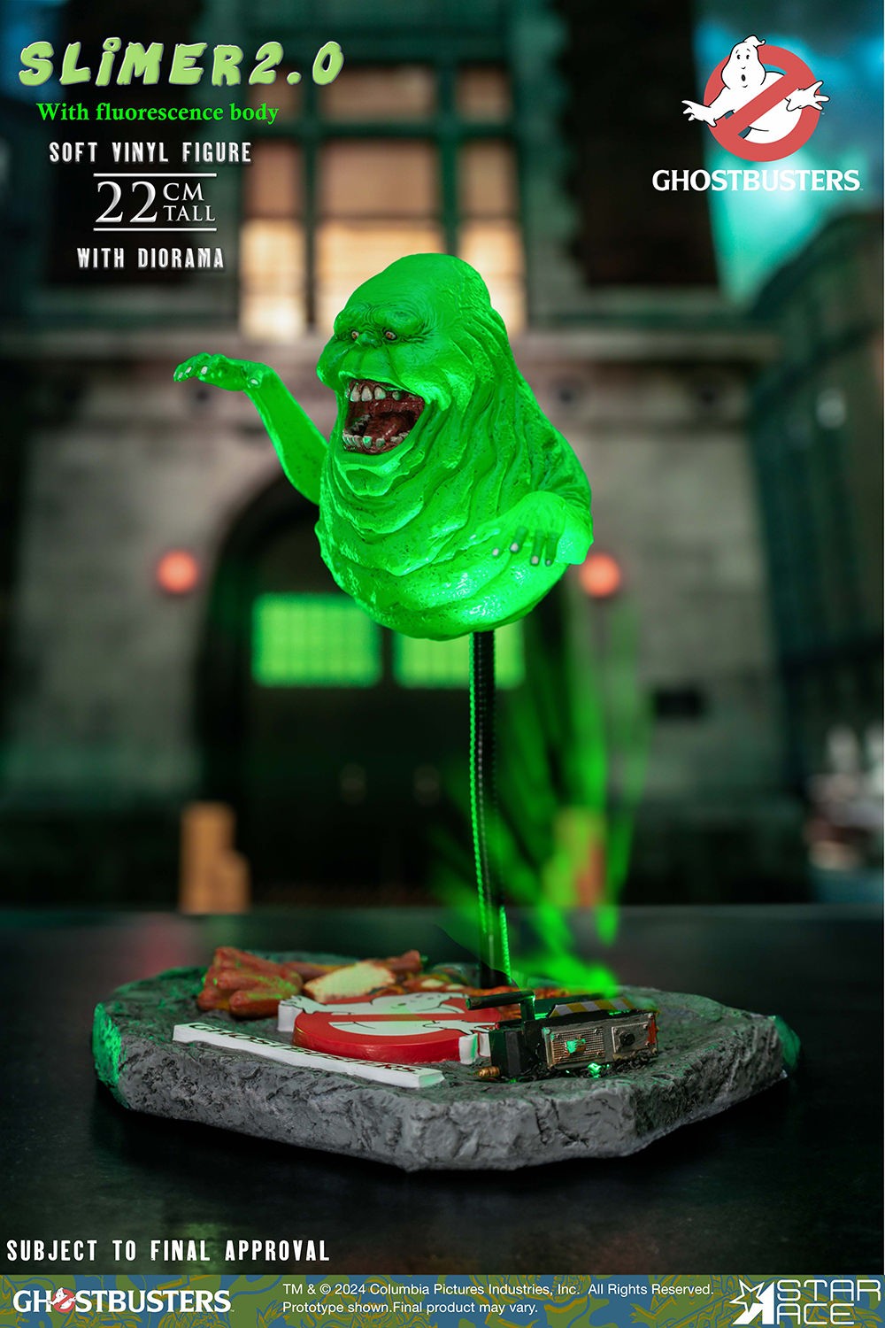 Ghostbusters Slimer 2.0 Collectible Figure  (Prototype Shown) View 8