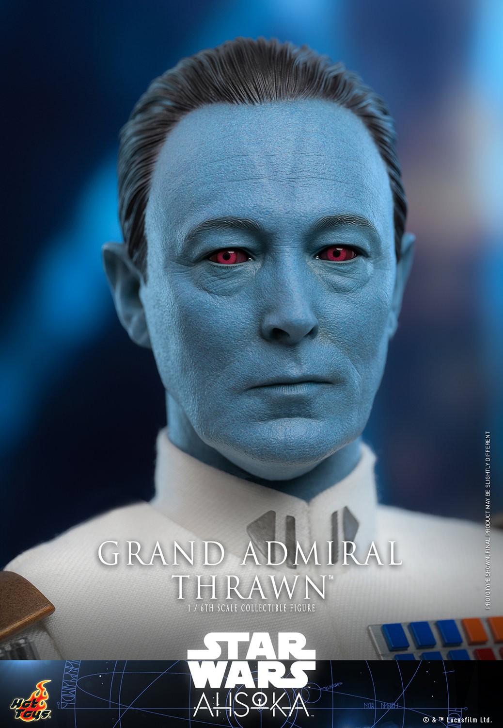 Star Wars Grand Admiral Thrawn™ Sixth Scale Figure  (Prototype Shown) View 4