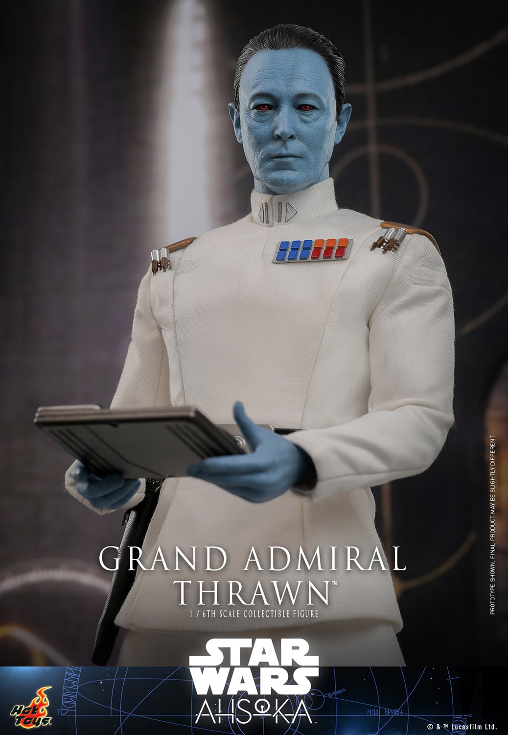 Star Wars Grand Admiral Thrawn™ Sixth Scale Figure  (Prototype Shown) View 14