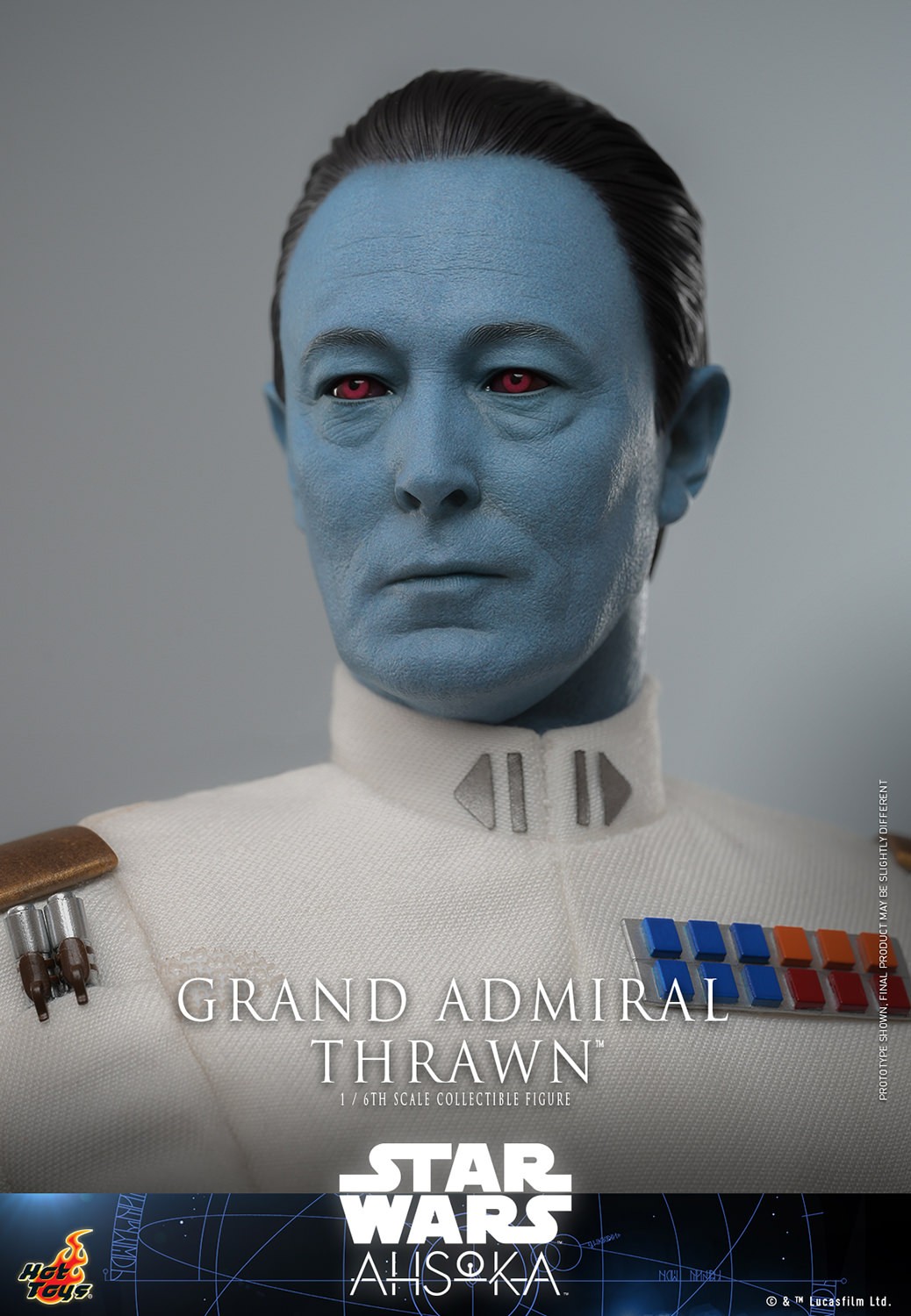Star Wars Grand Admiral Thrawn™ Sixth Scale Figure  (Prototype Shown) View 18