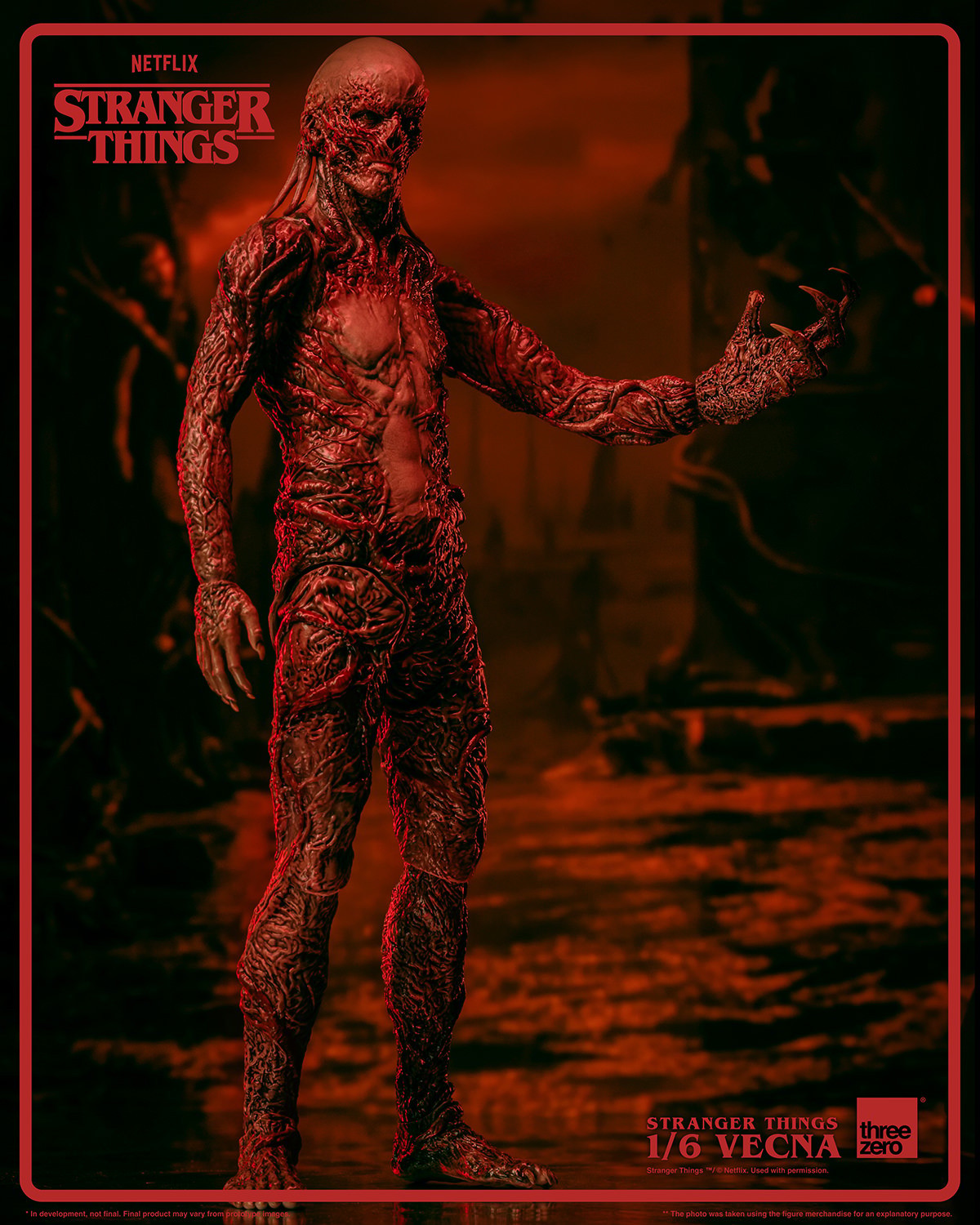 Stranger Things Vecna (Season 4) Sixth Scale Figure  (Prototype Shown) View 25