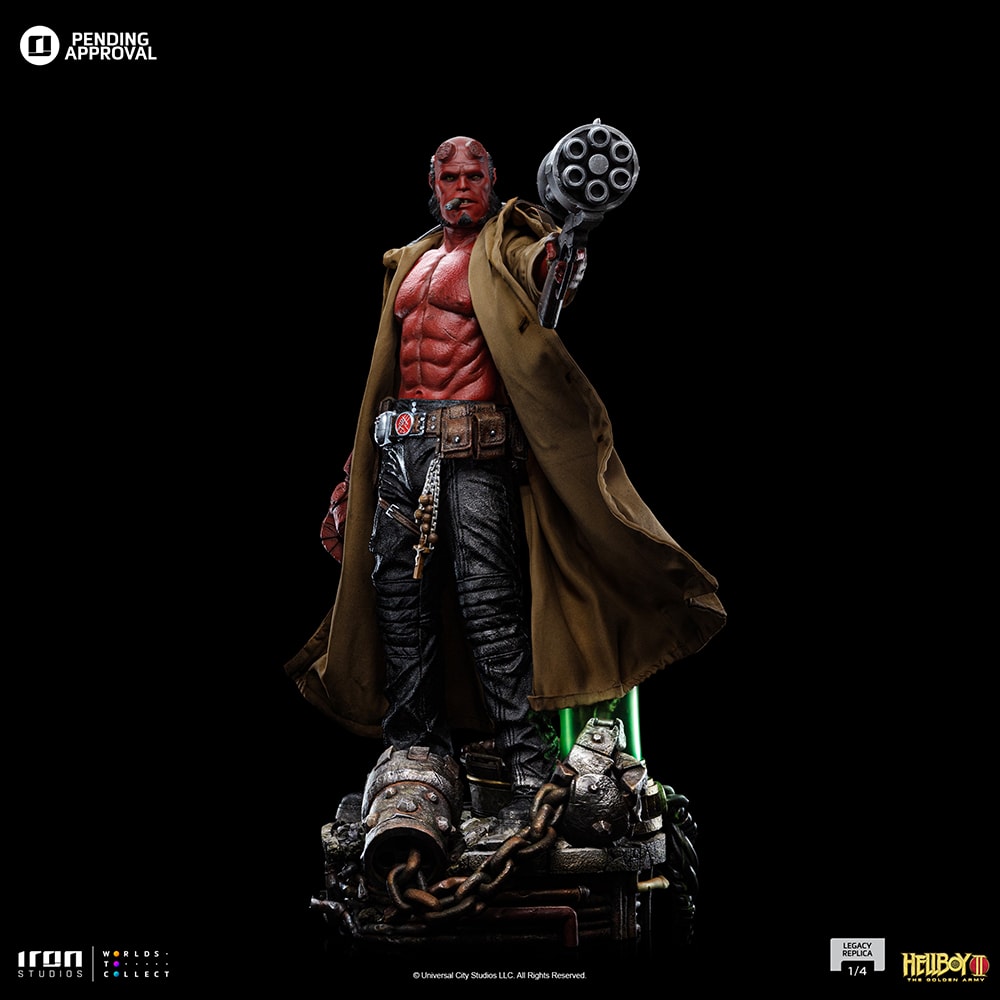 Hellboy Hellboy Quarter Scale Statue  (Prototype Shown) View 10