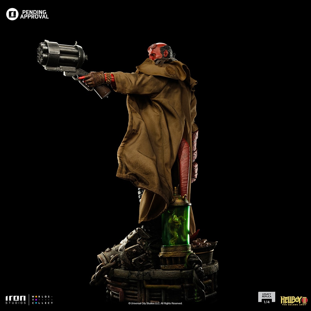 Hellboy Hellboy Quarter Scale Statue  (Prototype Shown) View 12