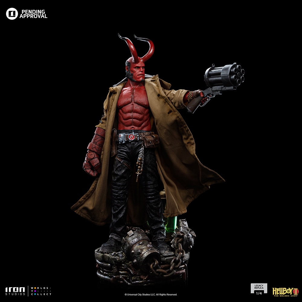 Hellboy 1:4 Legacy Replica Series Statue by Iron Studios