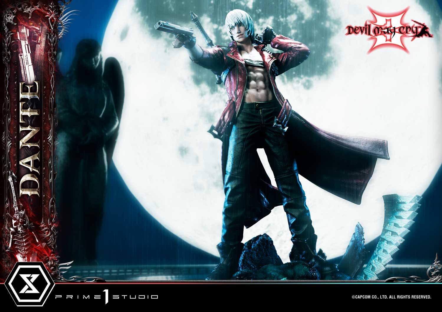 Devil May Cry: Prime 1 revela estatueta realista de Dante