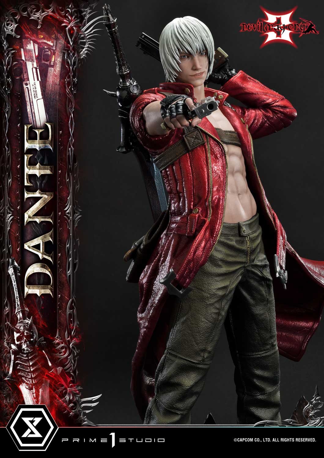 Devil May Cry Dante Quarter Scale Statue  Collector Edition (Prototype Shown) View 15