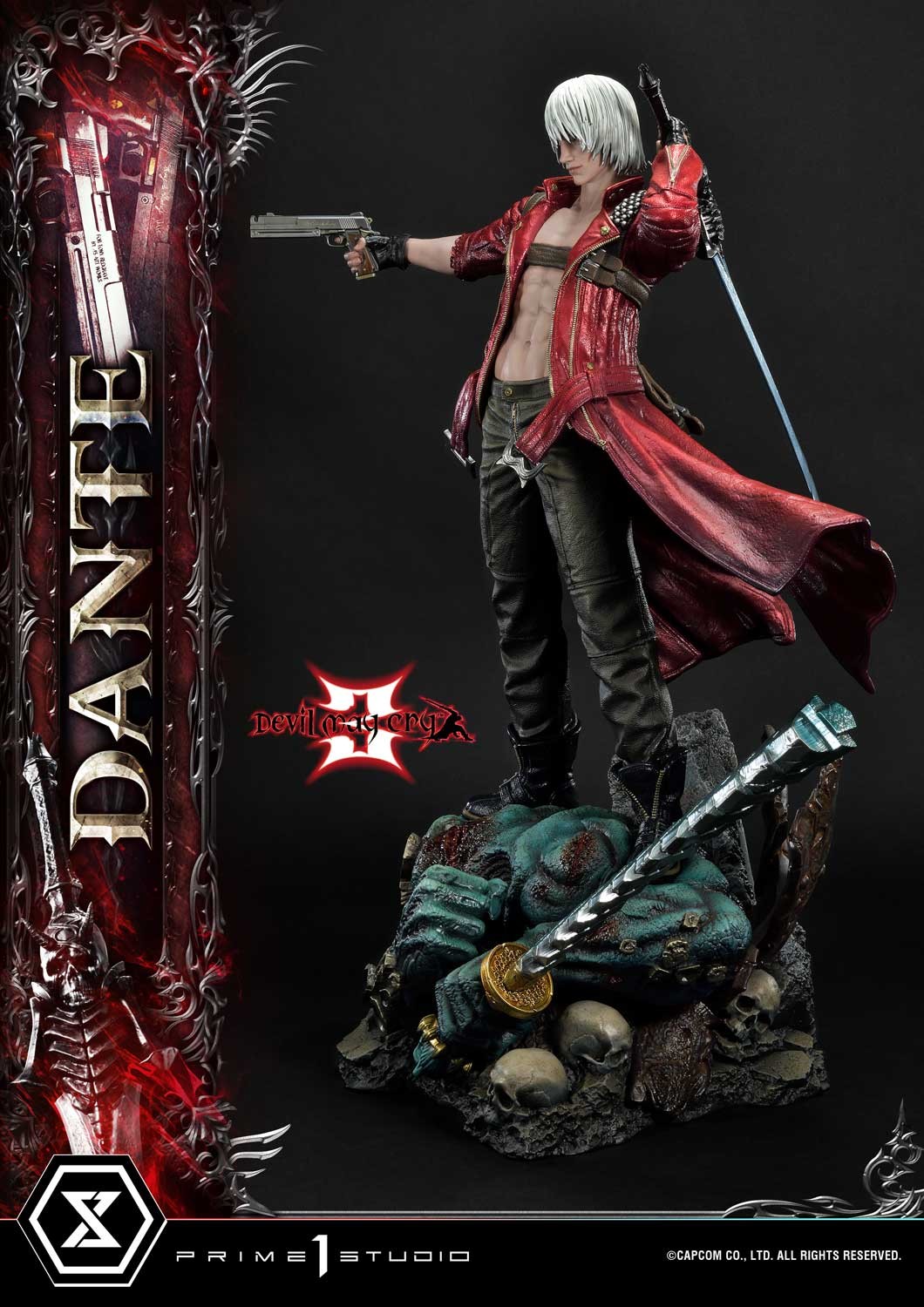 Devil May Cry Dante Quarter Scale Statue  Collector Edition (Prototype Shown) View 16