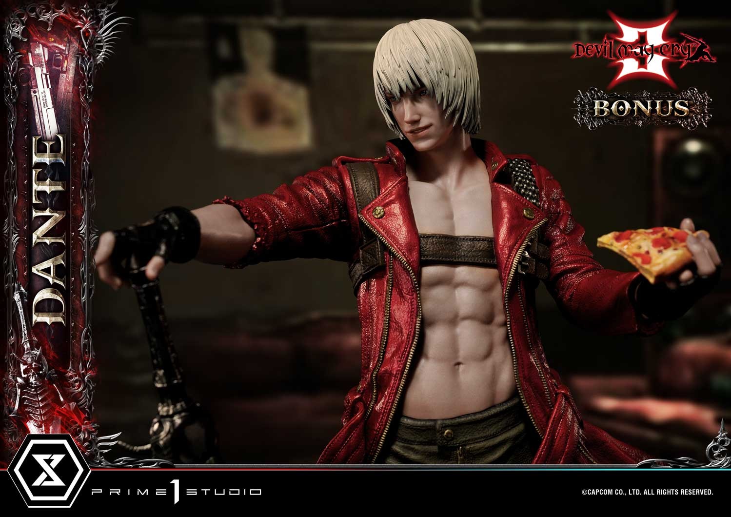 Devil May Cry Dante (Deluxe Bonus Version) Quarter Scale Statue  (Prototype Shown) View 3