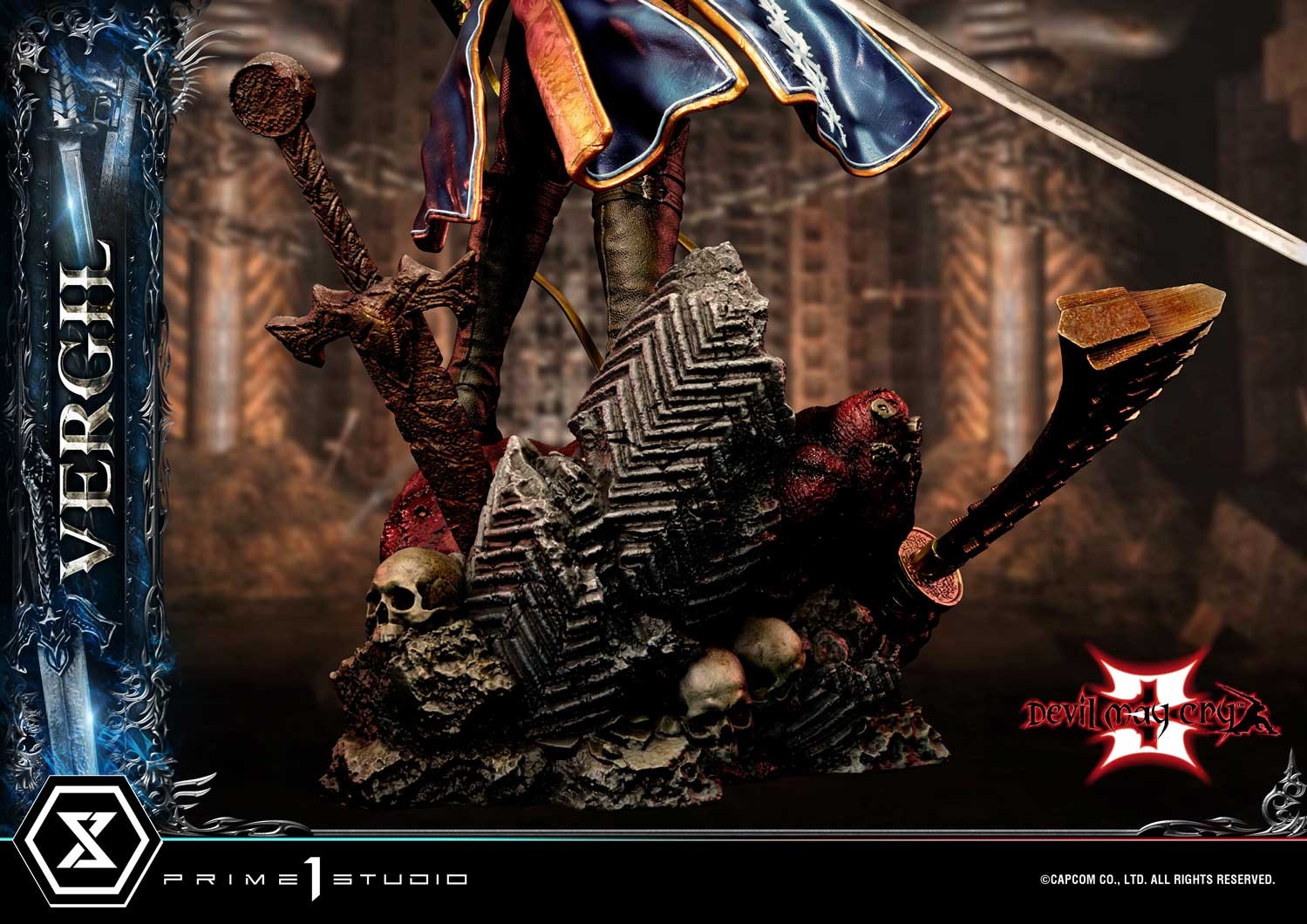 Prime 1 Studios Devil May Cry 3 (Vergil) (Deluxe Version) 1/4 Scale St –  Cosmic Chase Collectibles Pte. Ltd.