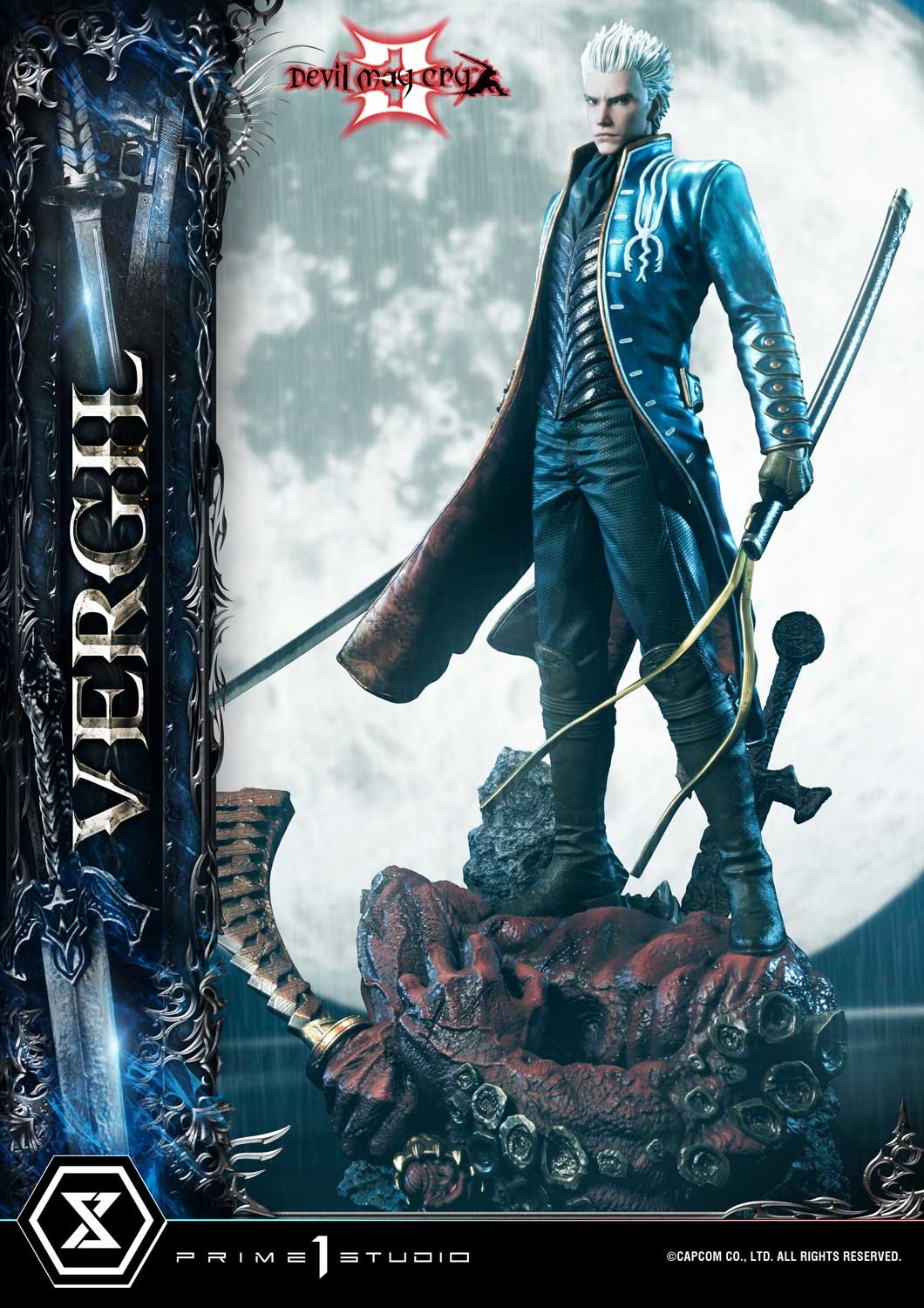 Devil May Cry Vergil Quarter Scale Statue  Collector Edition (Prototype Shown) View 1