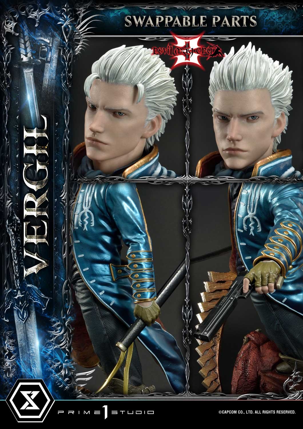 Devil May Cry 3 Vergil Quarter Scale Statue by Prime 1