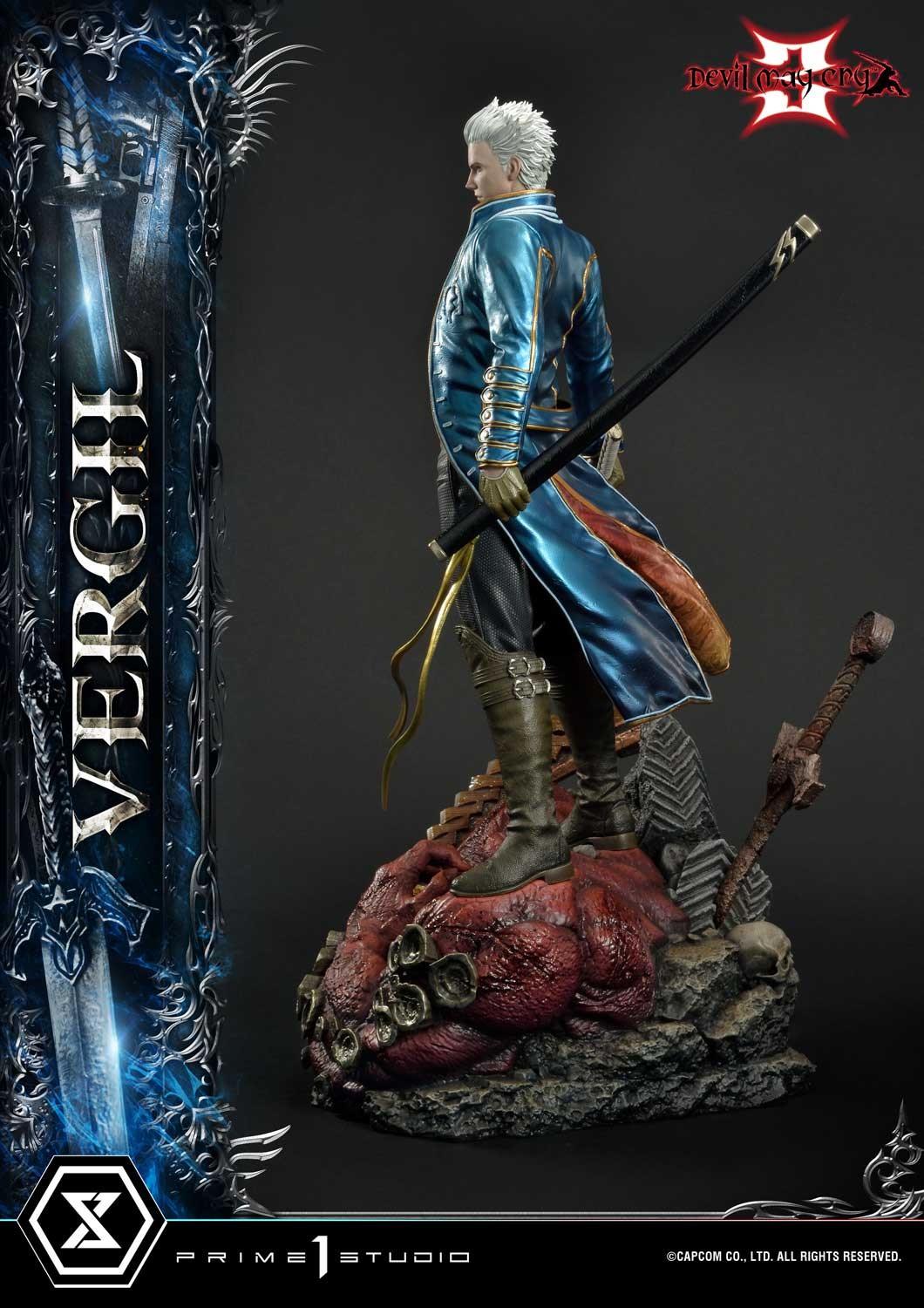 Devil May Cry Vergil Quarter Scale Statue  Collector Edition (Prototype Shown) View 8