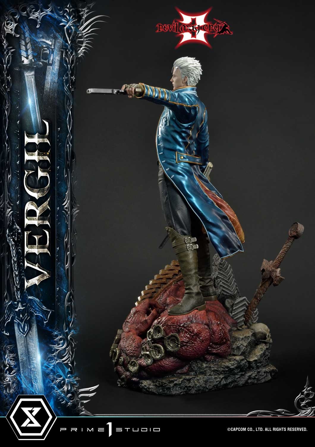 Devil May Cry Vergil Quarter Scale Statue  Collector Edition (Prototype Shown) View 12