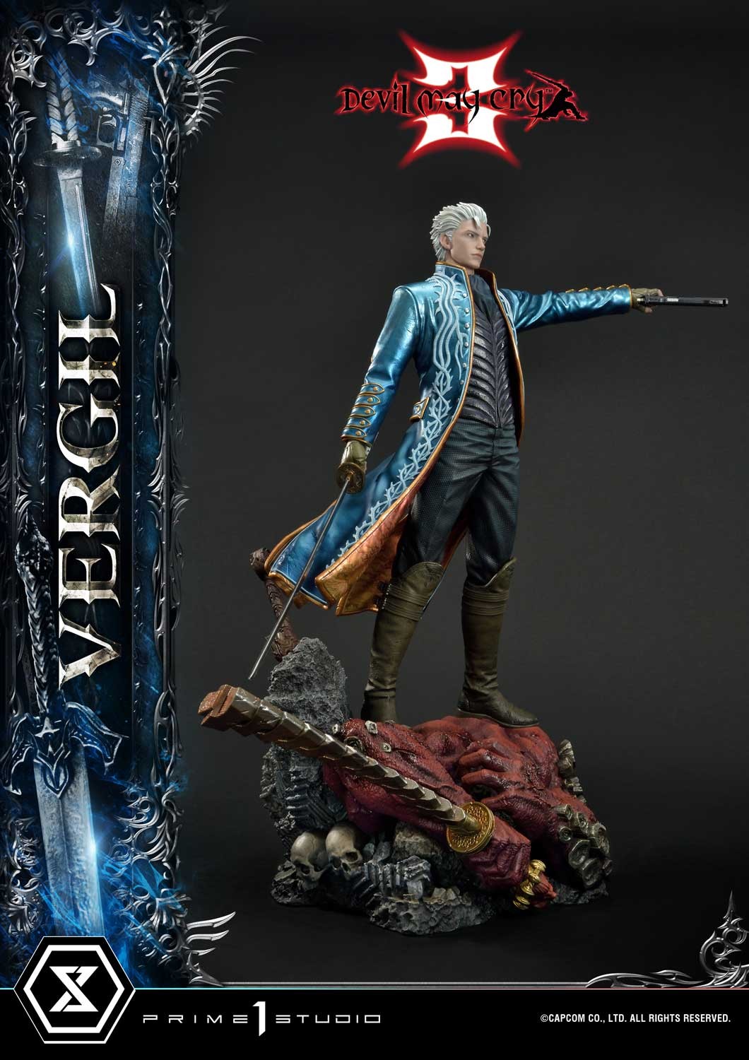 Devil May Cry Vergil Quarter Scale Statue  Collector Edition (Prototype Shown) View 14