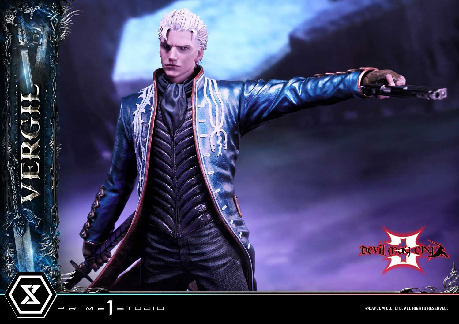 Devil May Cry Vergil Quarter Scale Statue  Collector Edition (Prototype Shown) View 16