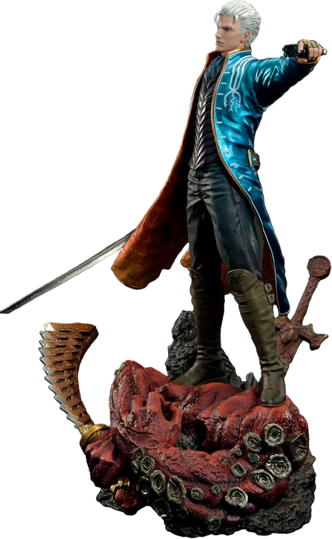 Devil May Cry 3 Dante 1/4 Scale Figure Pre-Orders Available; Vergil Figure  Announced - Noisy Pixel