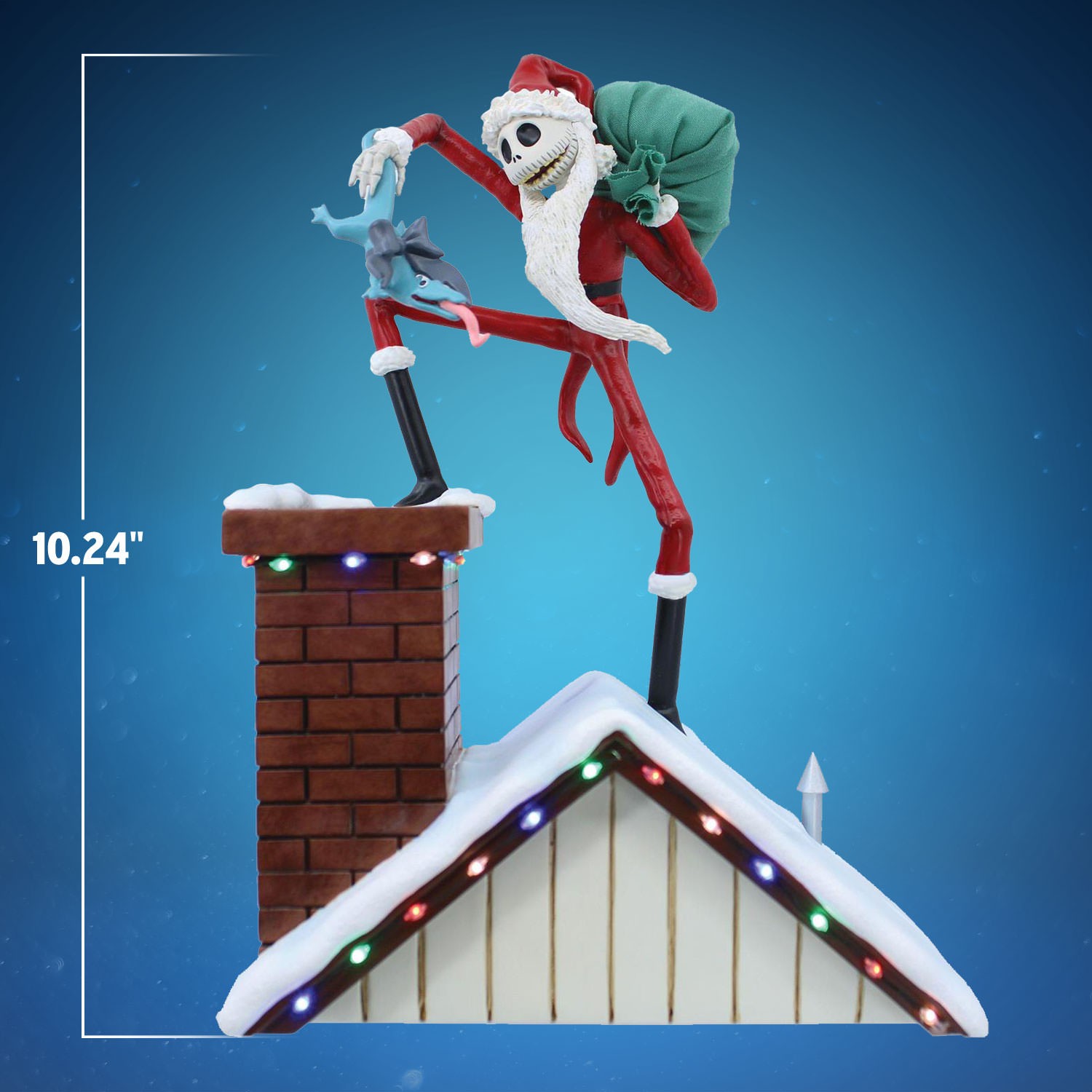 Santa Jack with Lights Figurine by Enesco | Sideshow