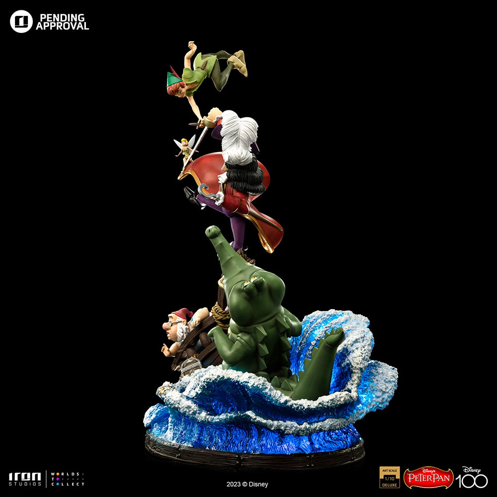 Disney Peter Pan VS Hook Deluxe 1:10 Scale Statue  (Prototype Shown) View 5