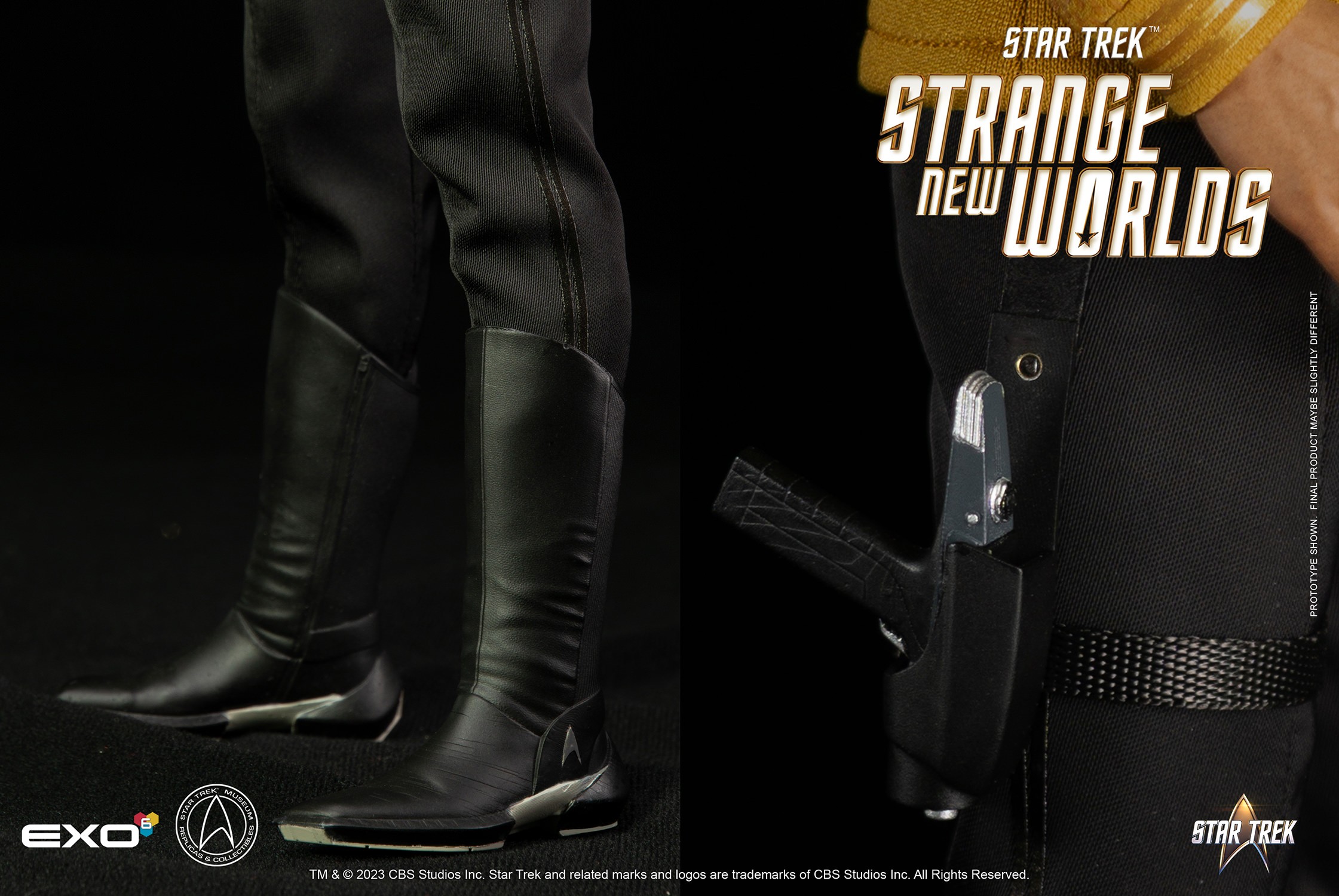 Star Trek Captain Christopher Pike Sixth Scale Figure  (Prototype Shown) View 10