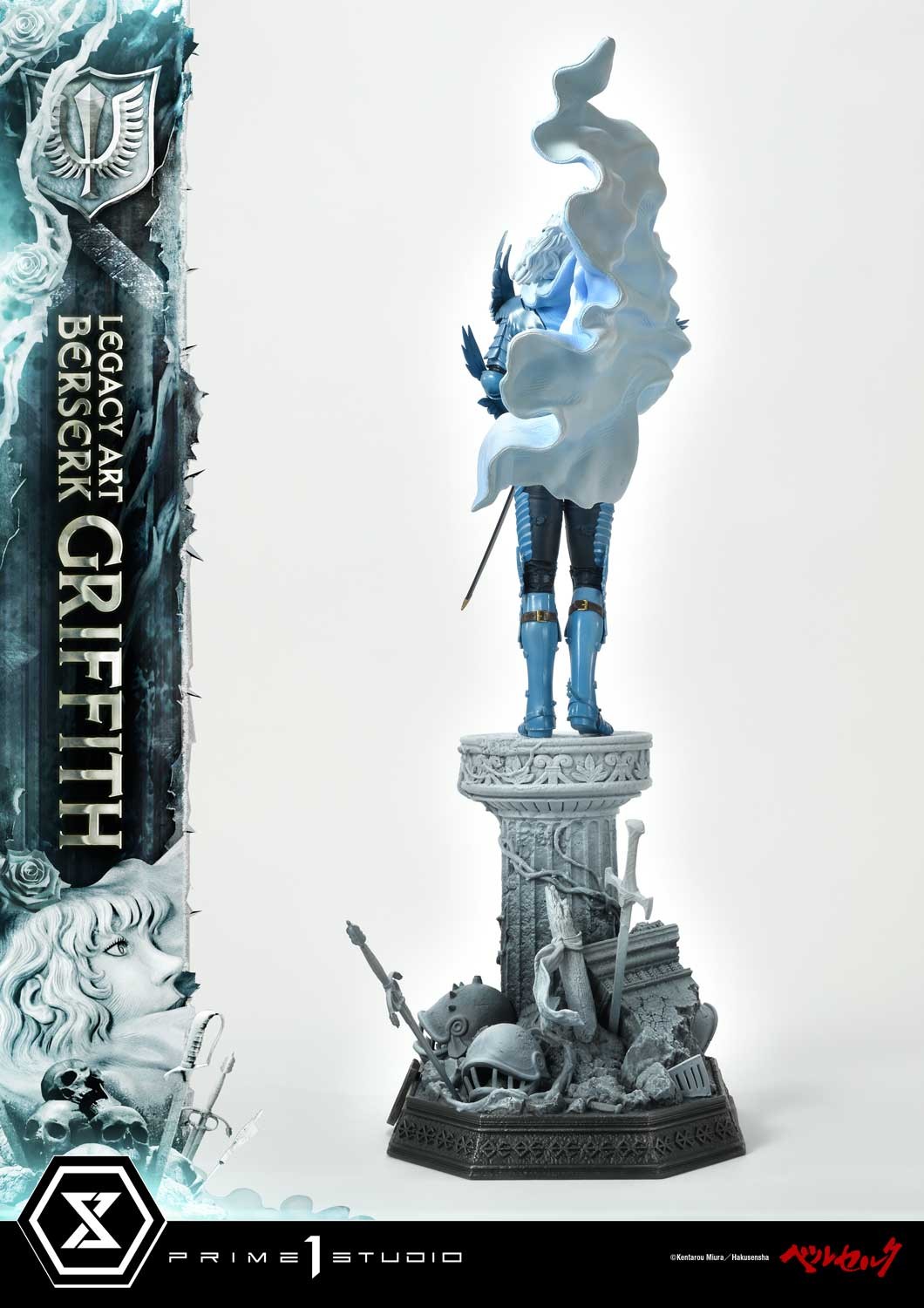 Berserk Legacy Art - Kentaro Miura - Griffith (Bonus Version) Statues  (Prototype Shown) View 14