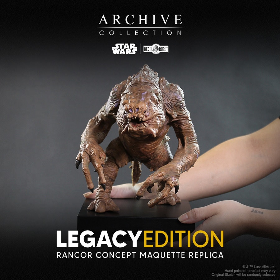 Star Wars Rancor Concept (Legacy Edition) Maquette  (Prototype Shown) View 3