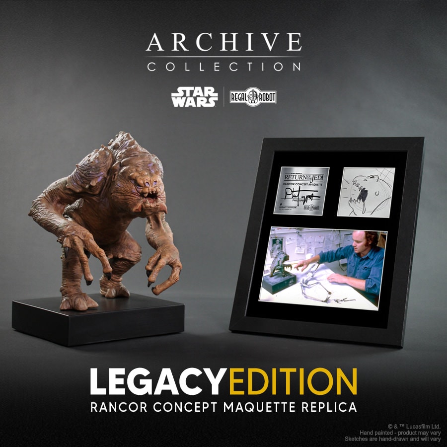Star Wars Rancor Concept (Legacy Edition) Maquette  (Prototype Shown) View 7