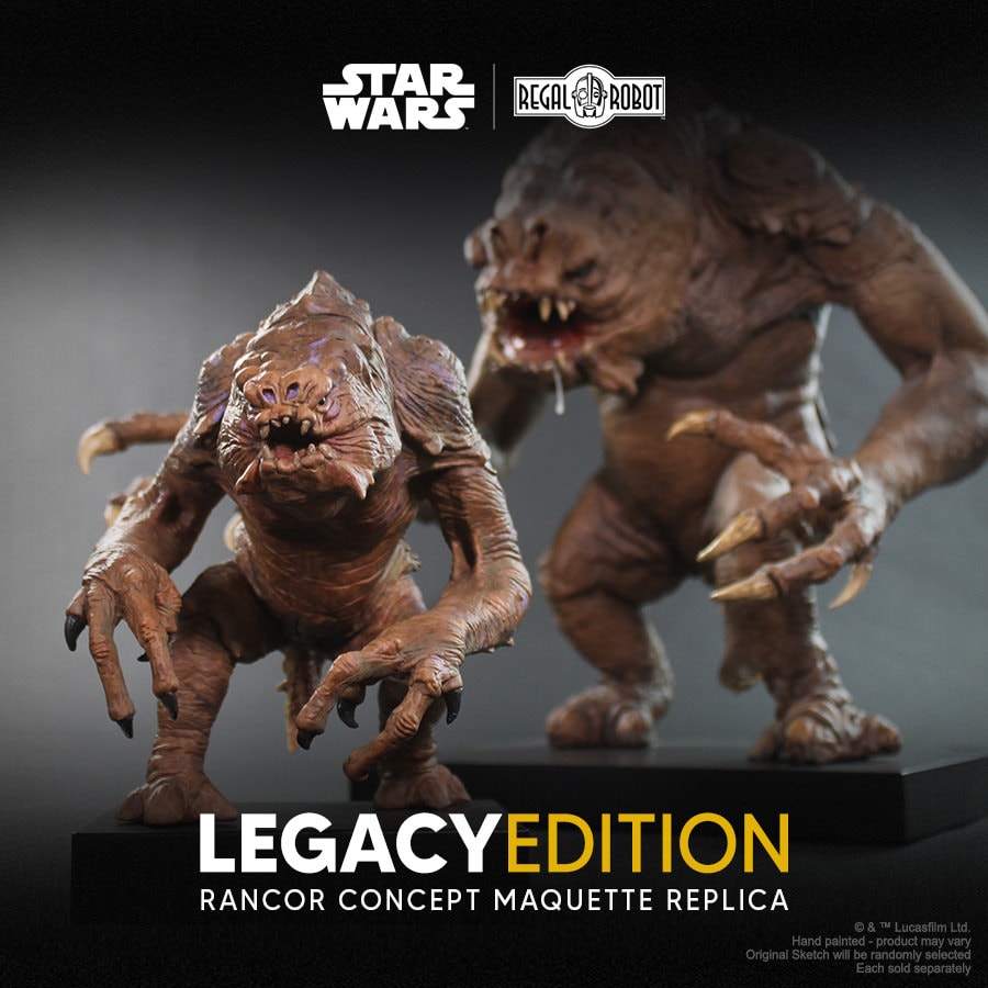 Star Wars Rancor Concept (Legacy Edition) Maquette  (Prototype Shown) View 14