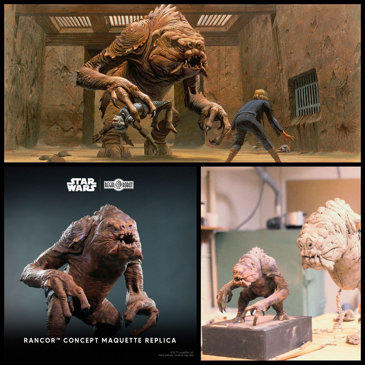Star Wars Rancor Concept (Legacy Edition) Maquette  (Prototype Shown) View 8