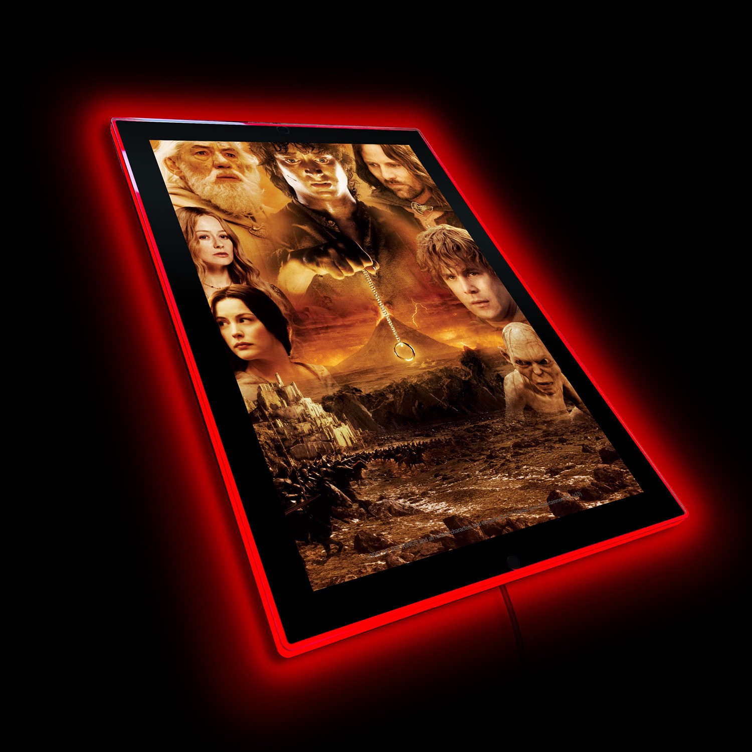 The Lord of the Rings Lord of the Rings Fellowship - LED Movie Mini-Poster Wall Light  Exclusive Edition (Prototype Shown) View 3