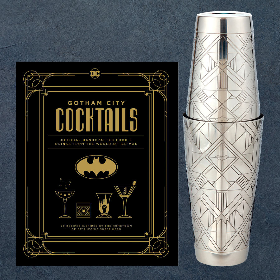 DC Comics Gotham City Cocktails (Gift Set) Book  (Prototype Shown) View 1