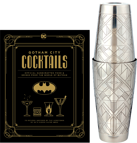 DC Comics Gotham City Cocktails (Gift Set) Book  (Prototype Shown) View 7