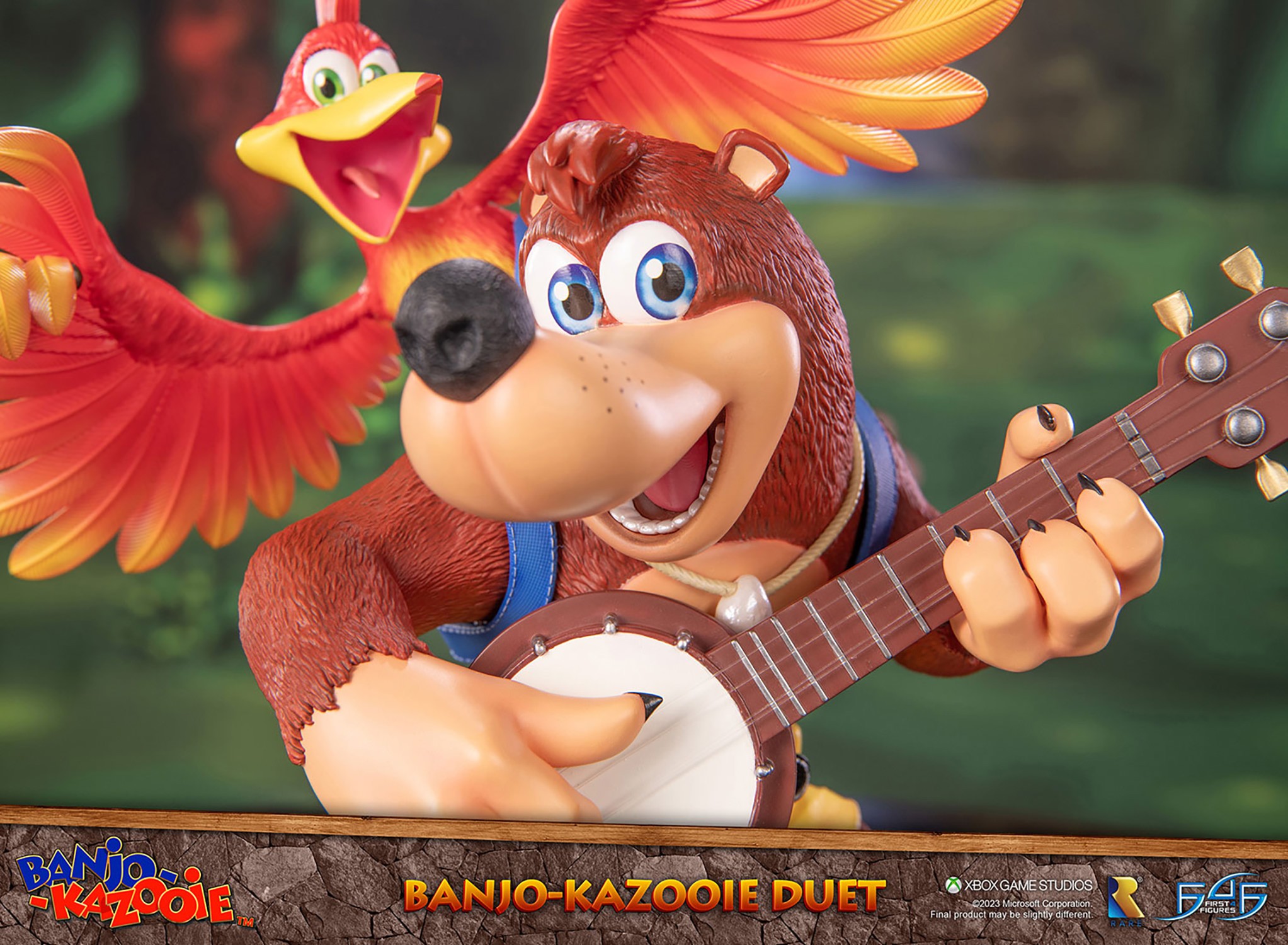 Banjo Kazooie Duet Statue by First 4 Figures Sideshow Collectibles