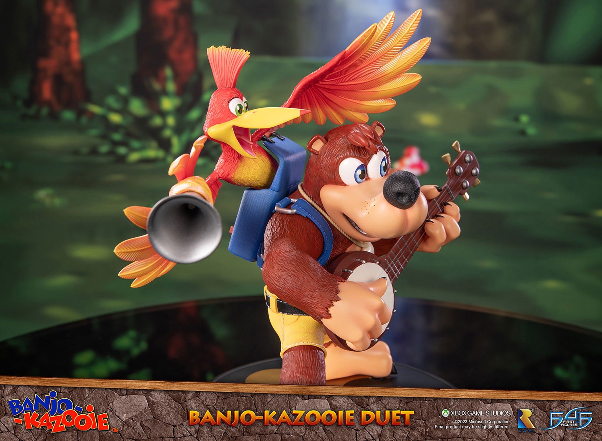 Banjo-Kazooie Banjo-Kazooie Duet Statues  (Prototype Shown) View 17