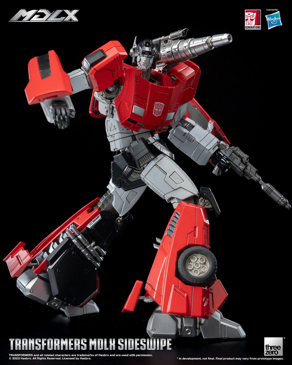 Sideswipe MDLX Collectible Figure by threezero | Sideshow