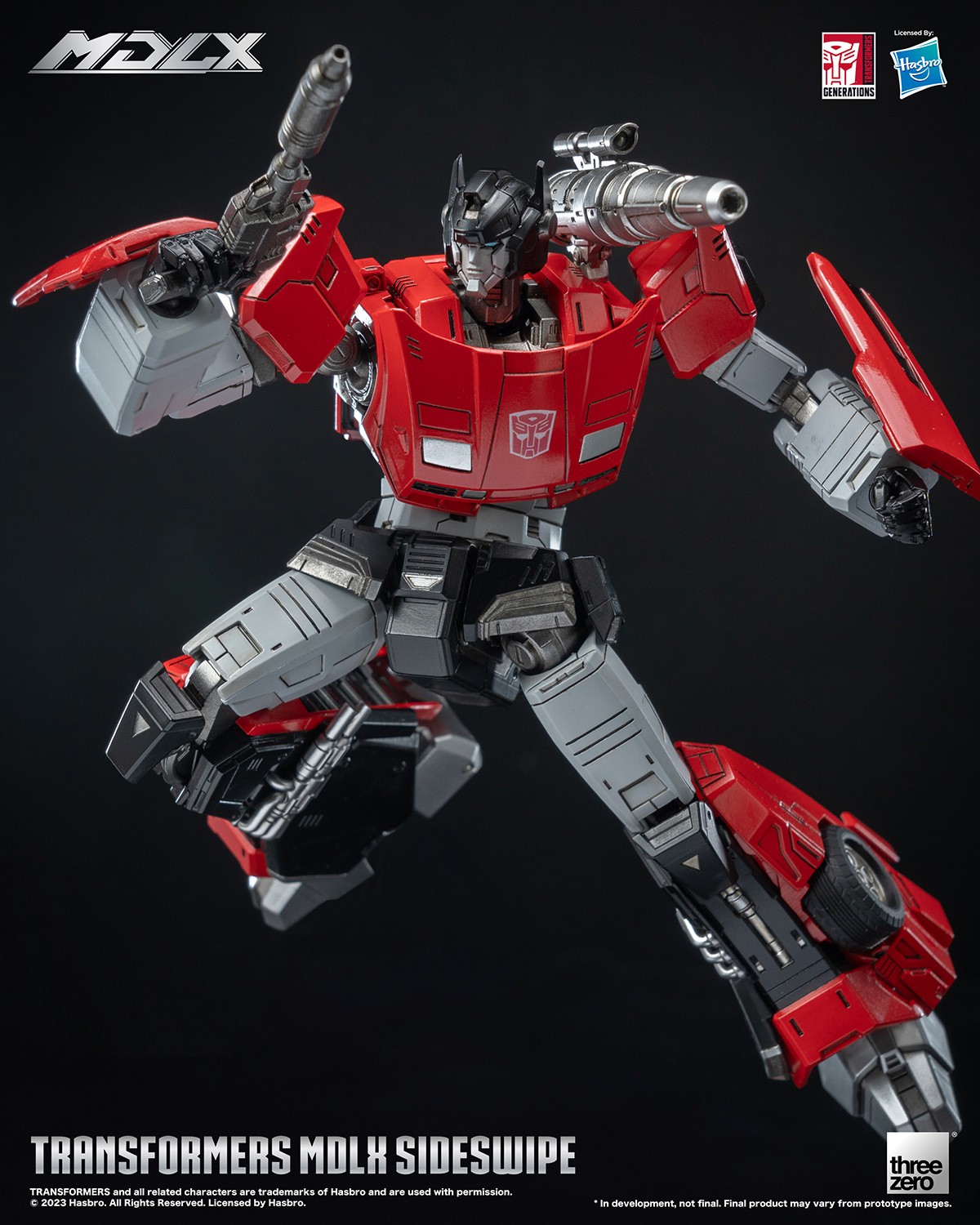 Sideswipe MDLX Collectible Figure by threezero | Sideshow Sideswipe MDLX Collectible Figure by threezero | Sideshow
