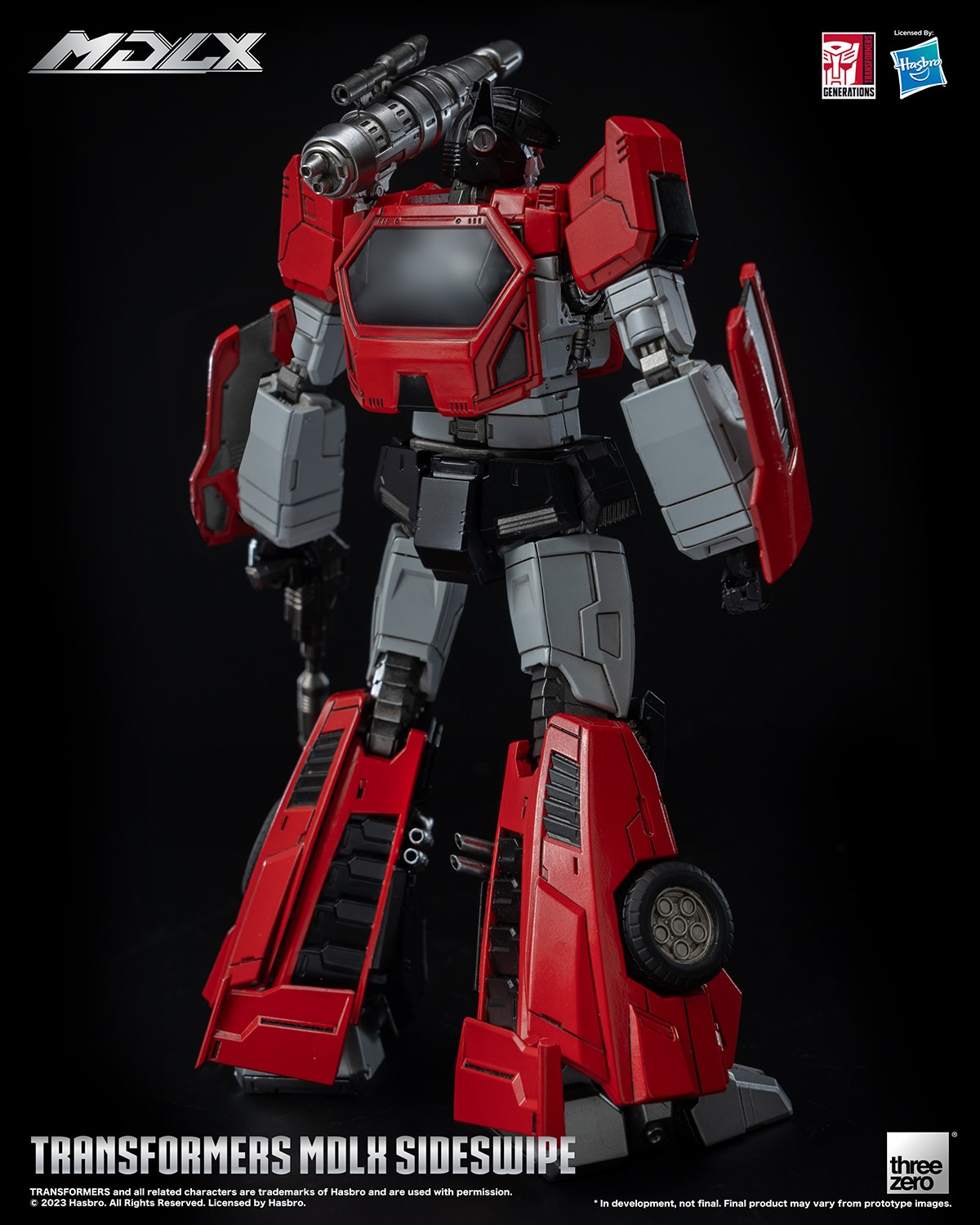 Transformers Sideswipe MDLX Collectible Figure  (Prototype Shown) View 8