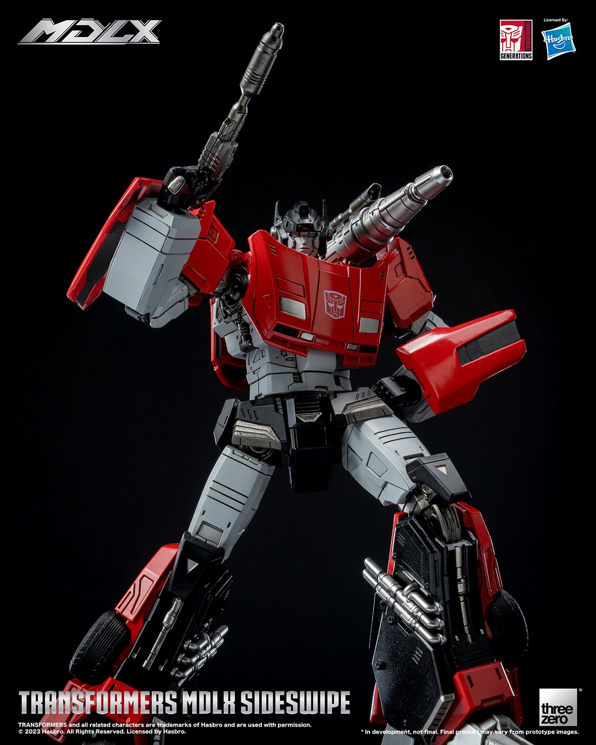 Transformers Sideswipe MDLX Collectible Figure  (Prototype Shown) View 9