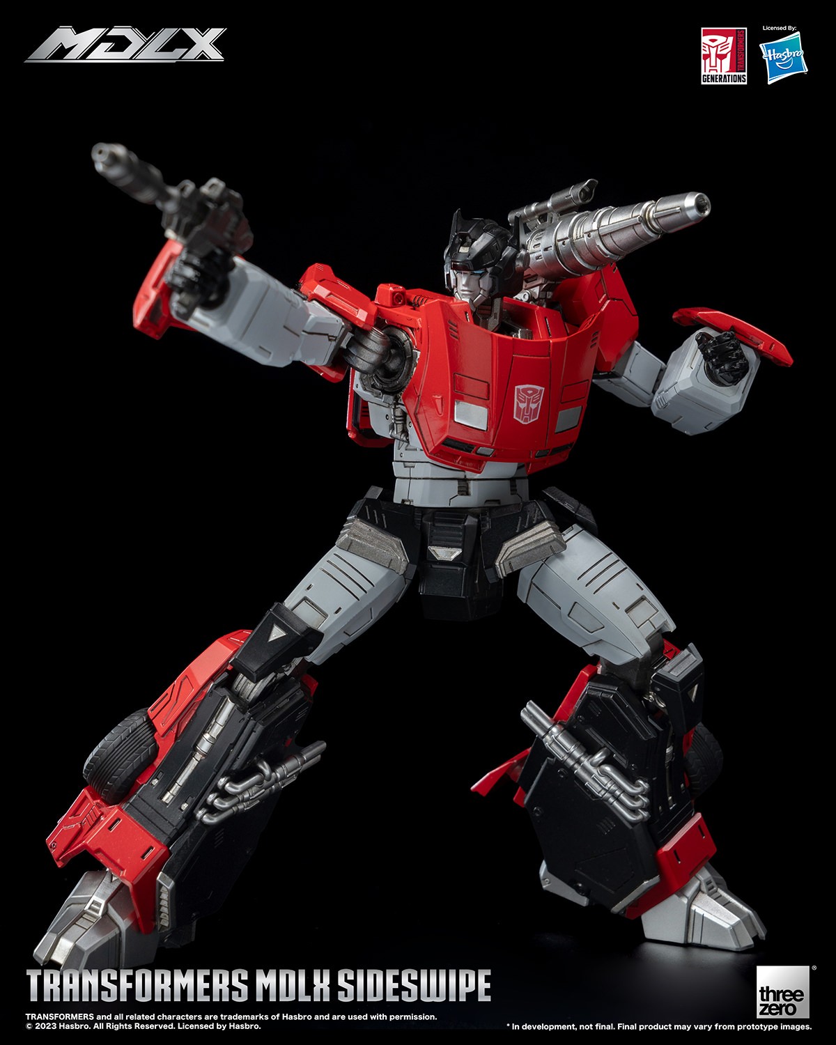 Transformers Sideswipe MDLX Collectible Figure  (Prototype Shown) View 11