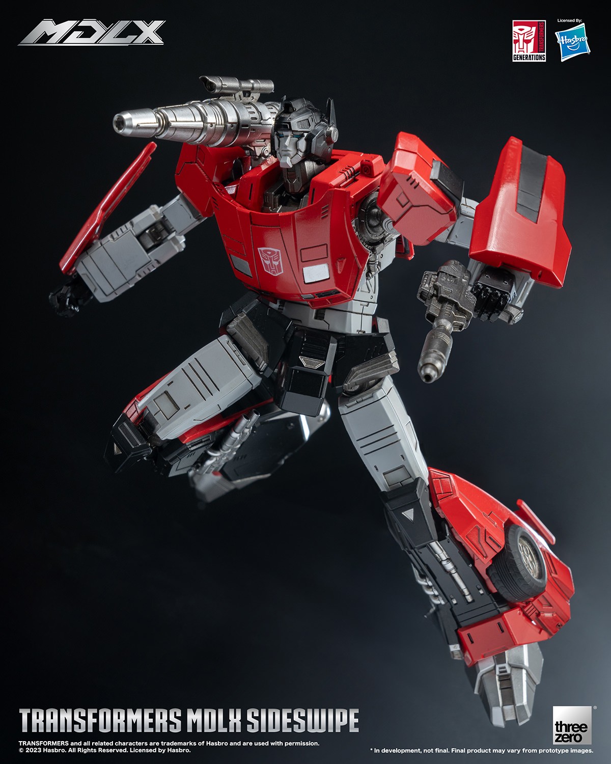Transformers Sideswipe MDLX Collectible Figure  (Prototype Shown) View 12