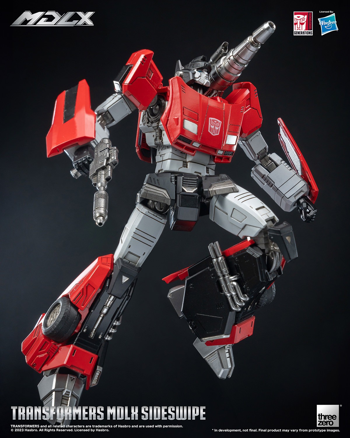 Transformers Sideswipe MDLX Collectible Figure  (Prototype Shown) View 13
