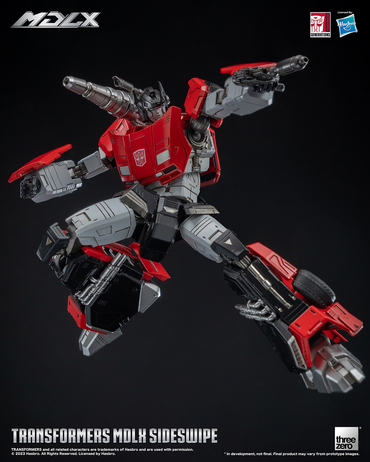 Transformers Sideswipe MDLX Collectible Figure  (Prototype Shown) View 14