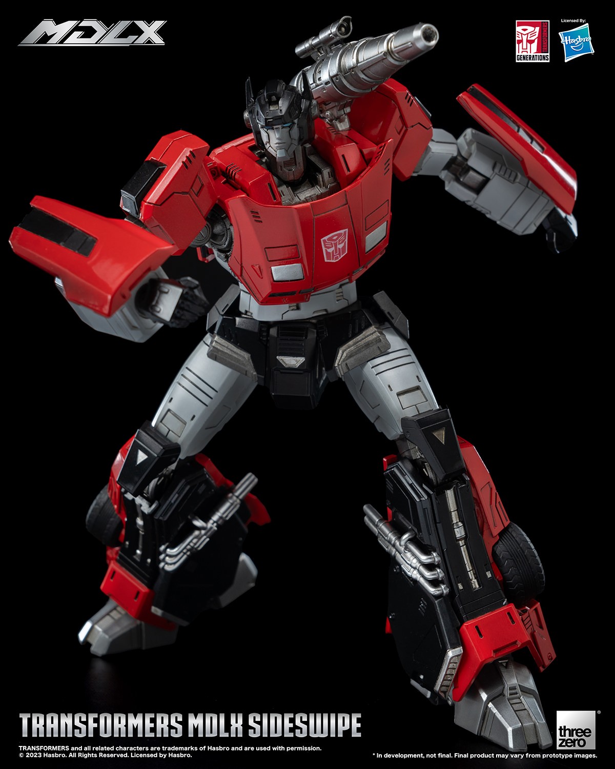 Transformers Sideswipe MDLX Collectible Figure  (Prototype Shown) View 18