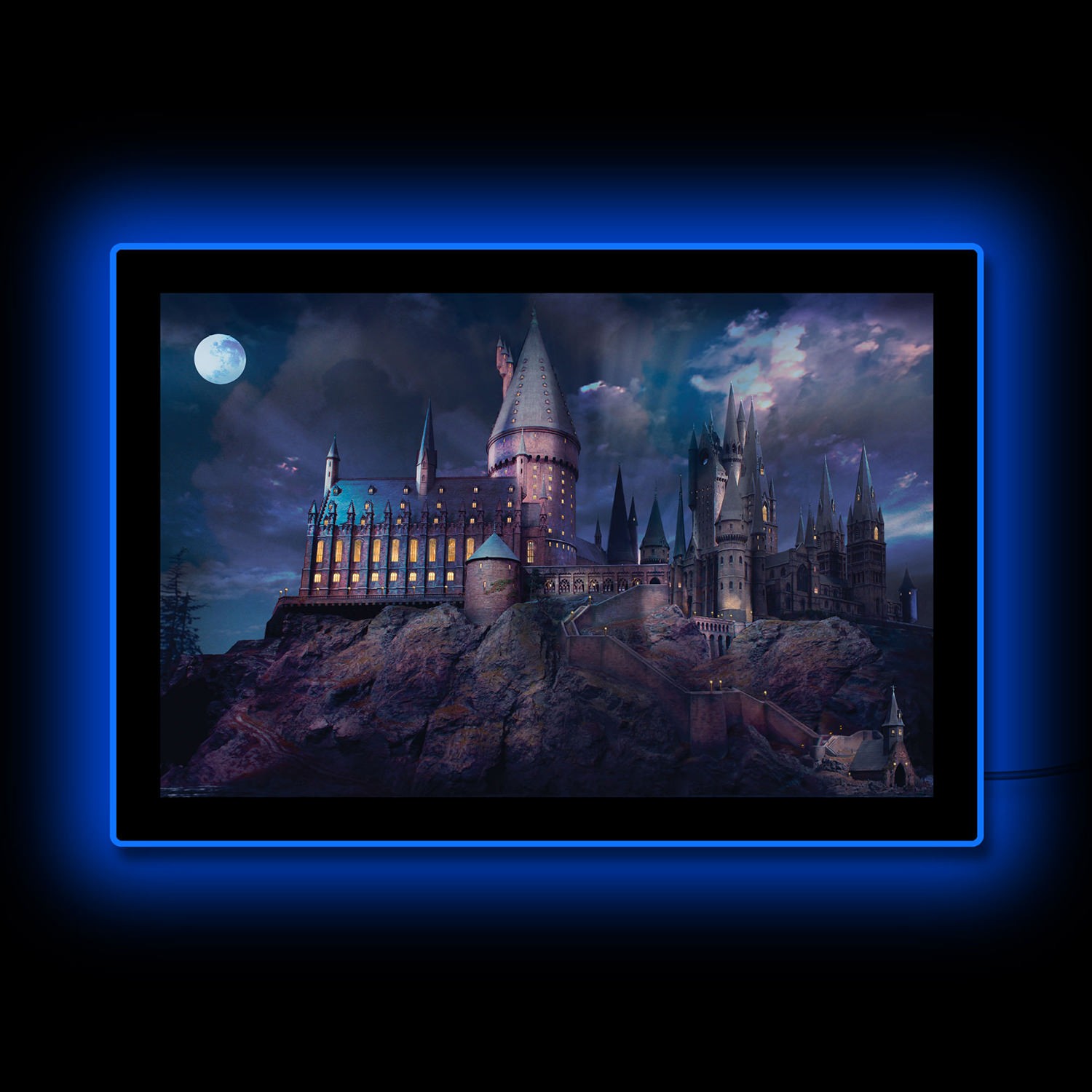 Harry Potter Harry Potter Hogwarts LED Mini Poster Wall Light  View 1