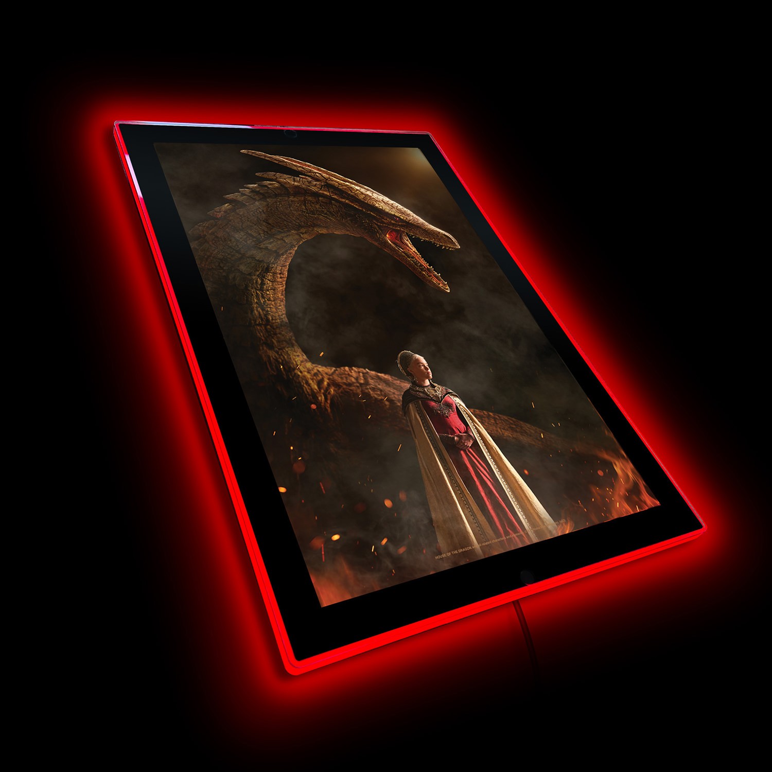 Game of Thrones Game of Thrones House of the Dragon LED Mini Poster Wall Light  View 3